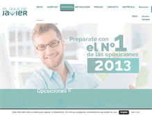 Tablet Screenshot of elauladejavier.com